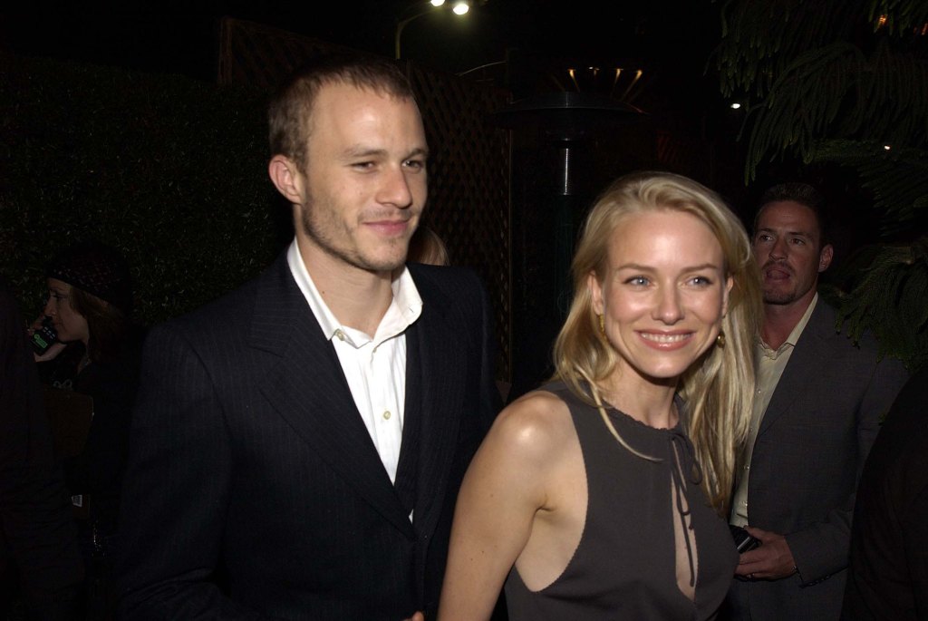 Naomi Watts and Heath Ledger, 2002