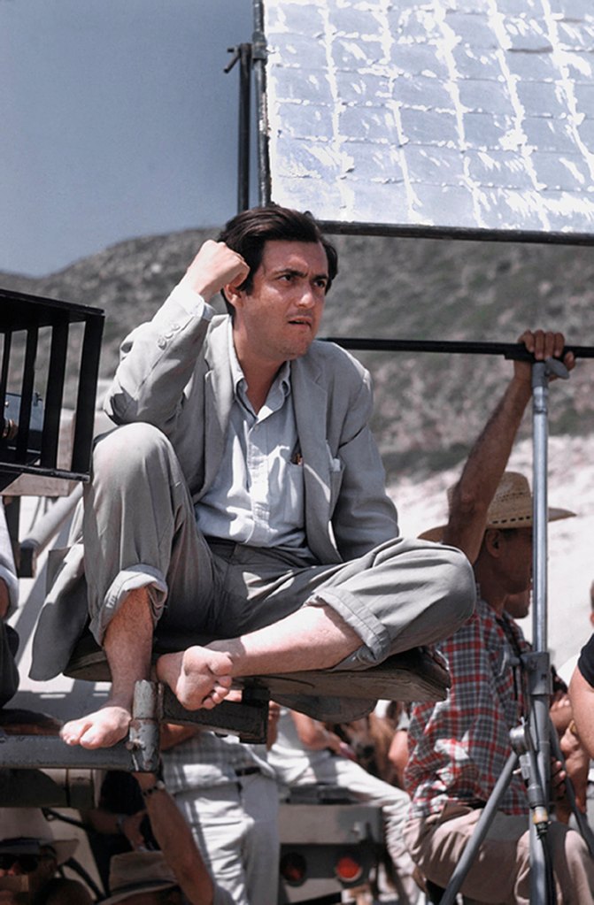 Director Stanley Kubrick on the set of the July 30, 1959 film 'Spartacus'. 
