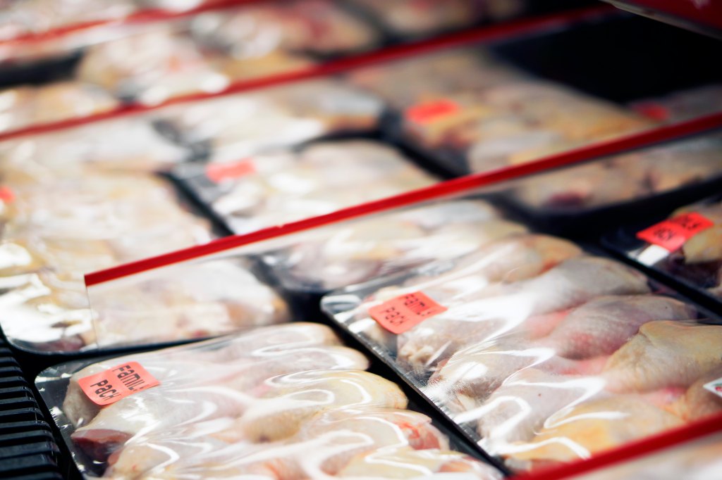 frozen chicken