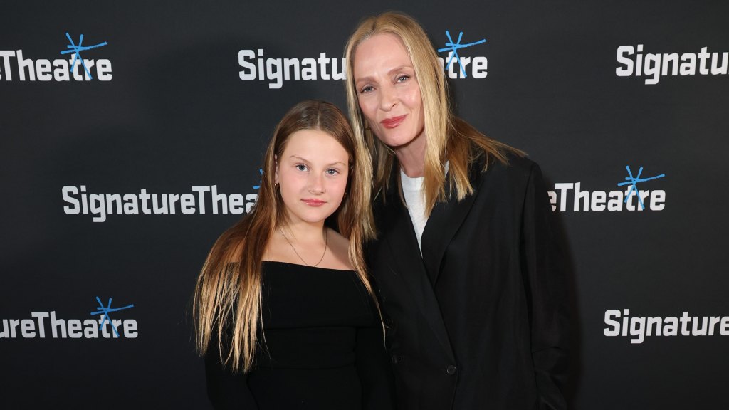 Luna Thurman-Busson and Uma Thurman, 2025