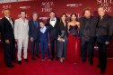Cast of Soul on Fire at the premiere