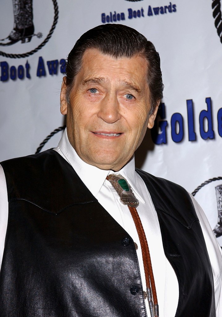 Actor Clint Walker attends the Golden Boot Awards at the Sheraton Universal Hotel on August 7, 2004 in Universal City, California. 