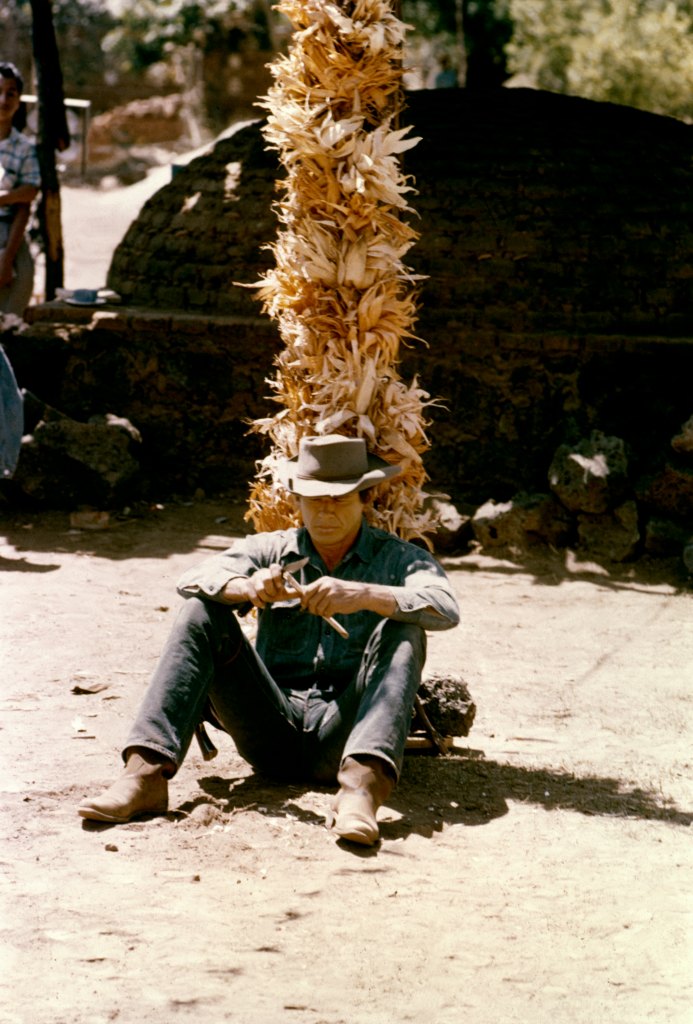 American actor Charles Bronson on the set of The Magnificent Seven, directed by John Sturges.