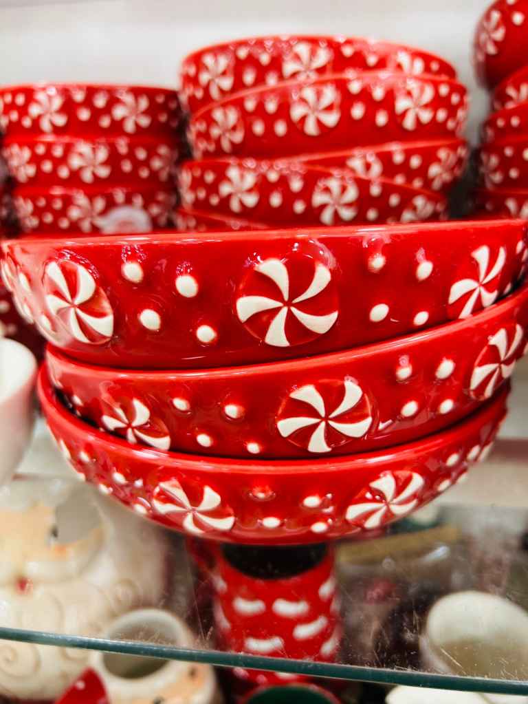 Christmas bowls