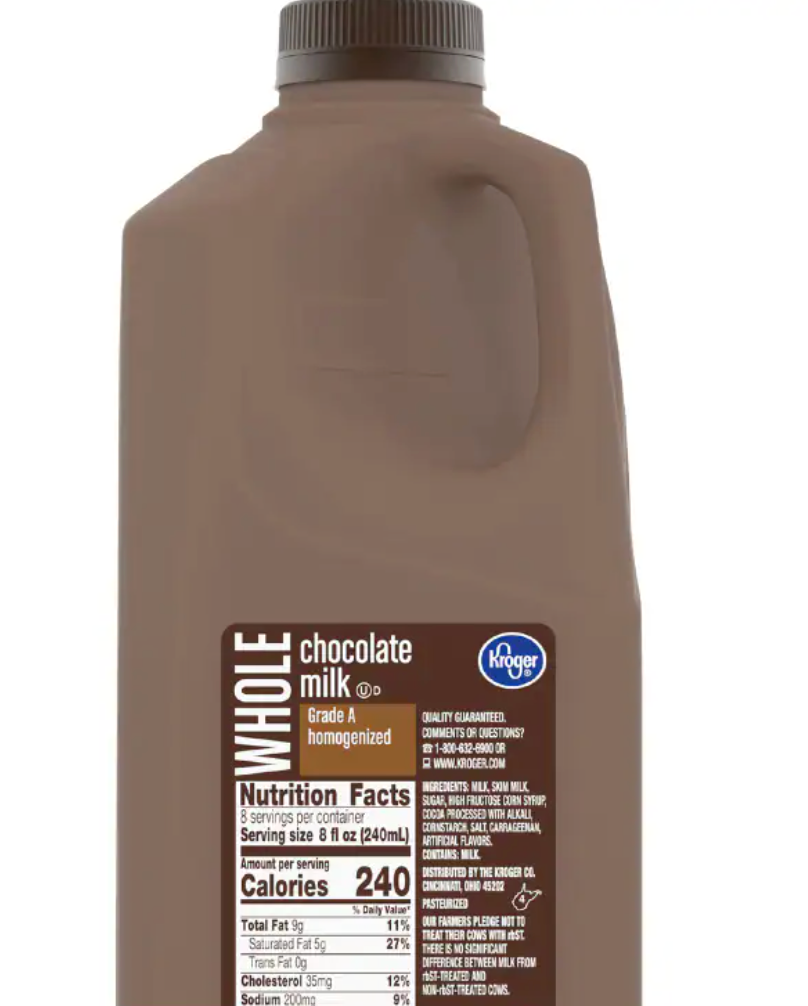 Kroger Chocolate Milk