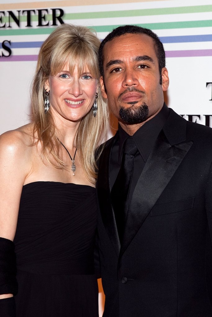 Laura Dern and Ben Harper in 2009