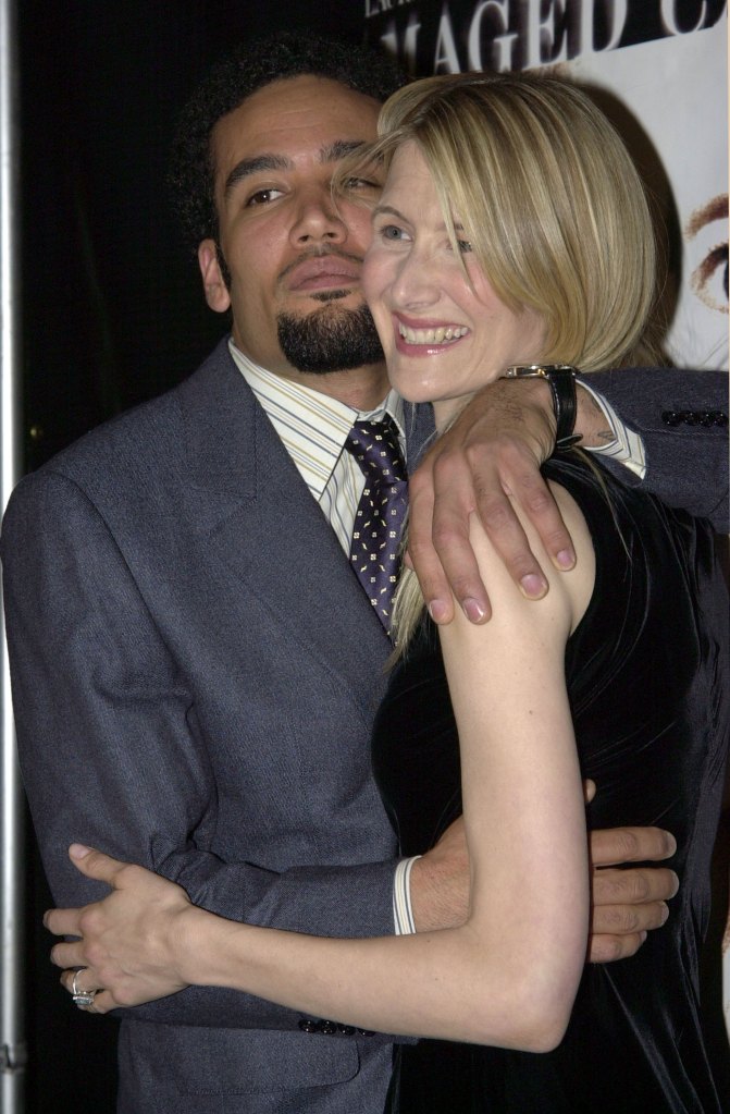 Laura Dern and Ben Harper in 2002