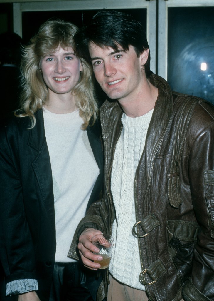Laura Dern and Kyle MacLachlan in 1986