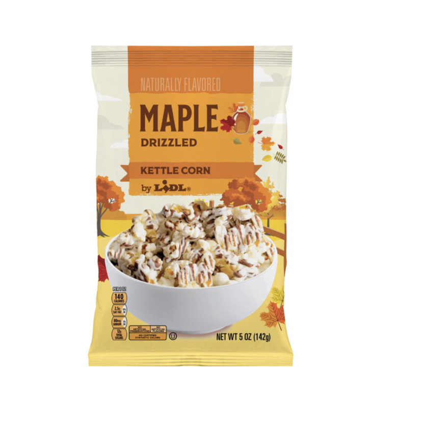 Lidl Maple Drizzled Kettle Corn
