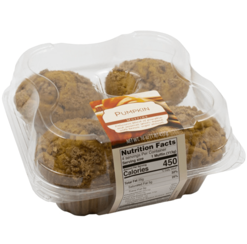 Lidl Pumpkin Muffins