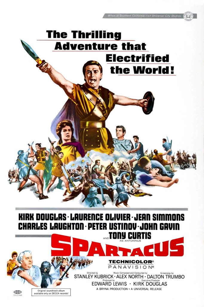 Spartacus movie poster
