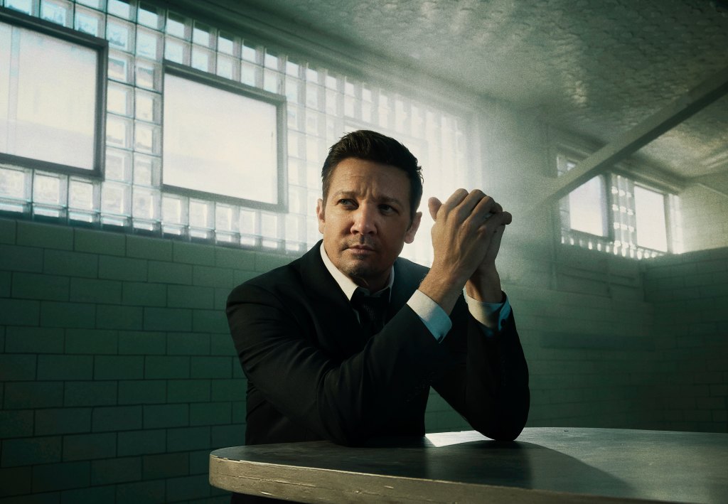Jeremy Renner as Mike McLusky in Mayor of Kingstown