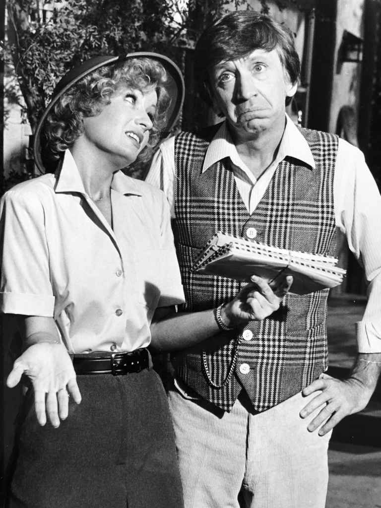 Dreama and Bob Denver in the NBC pilot 'Scamps'