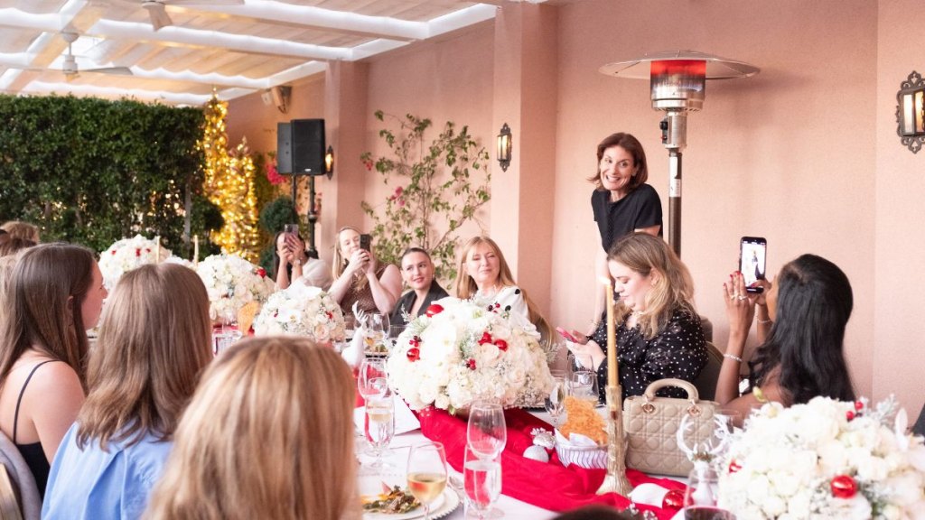inside Kathy Hilton qvc's event