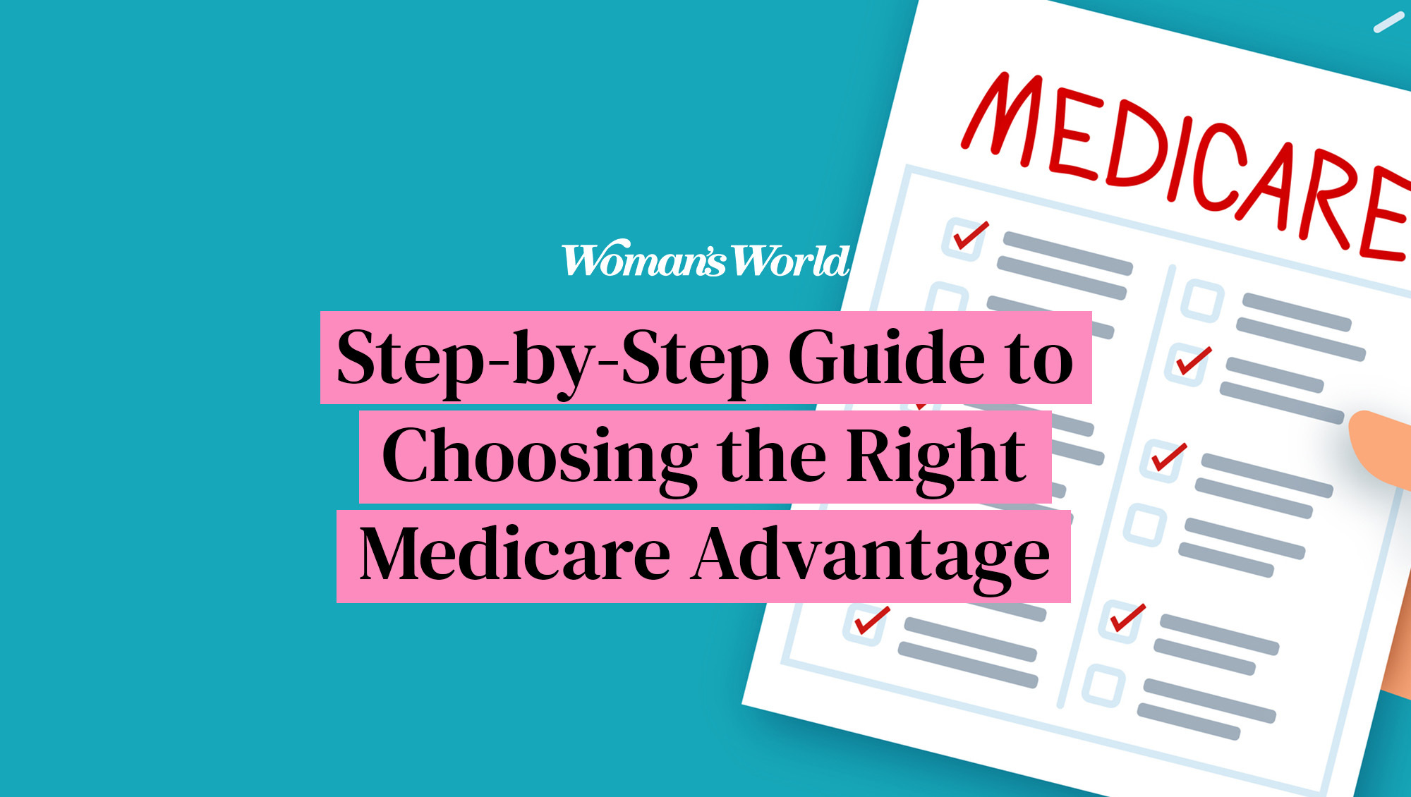 Step-by-step checklist for choosing a Medicare Advantage plan