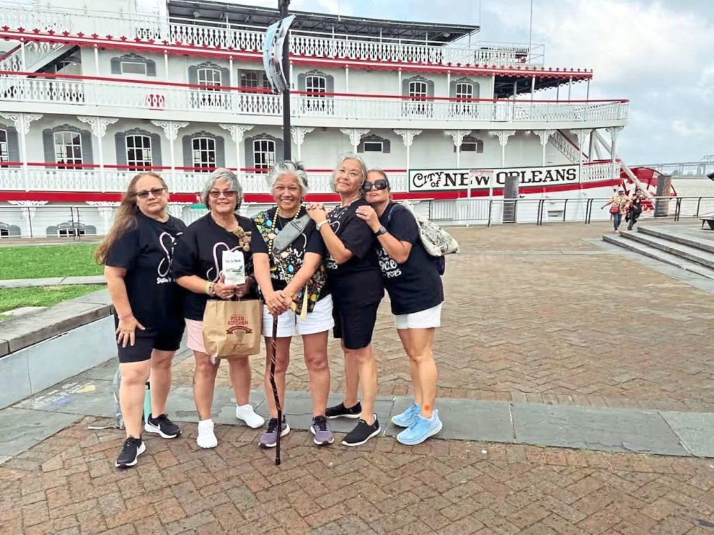 Monette welcomed them when they came to visit her home in Mississippi