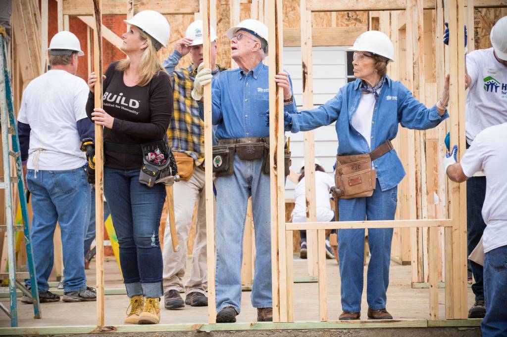 Jimmy and Rosalyn Carter, Garth Brooks and Trisha Yearwood