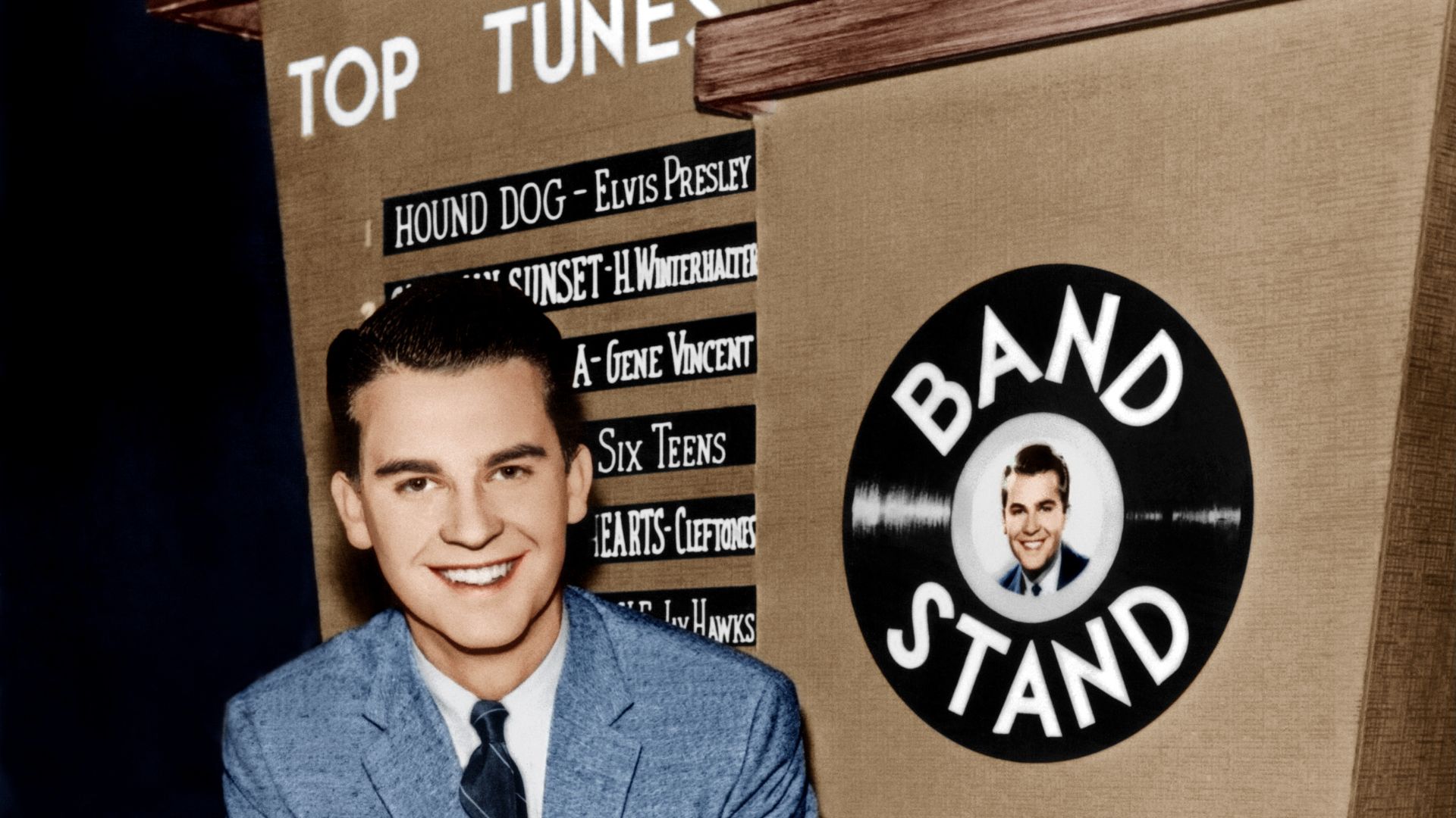 Dick Clark on 'American Bandstand'