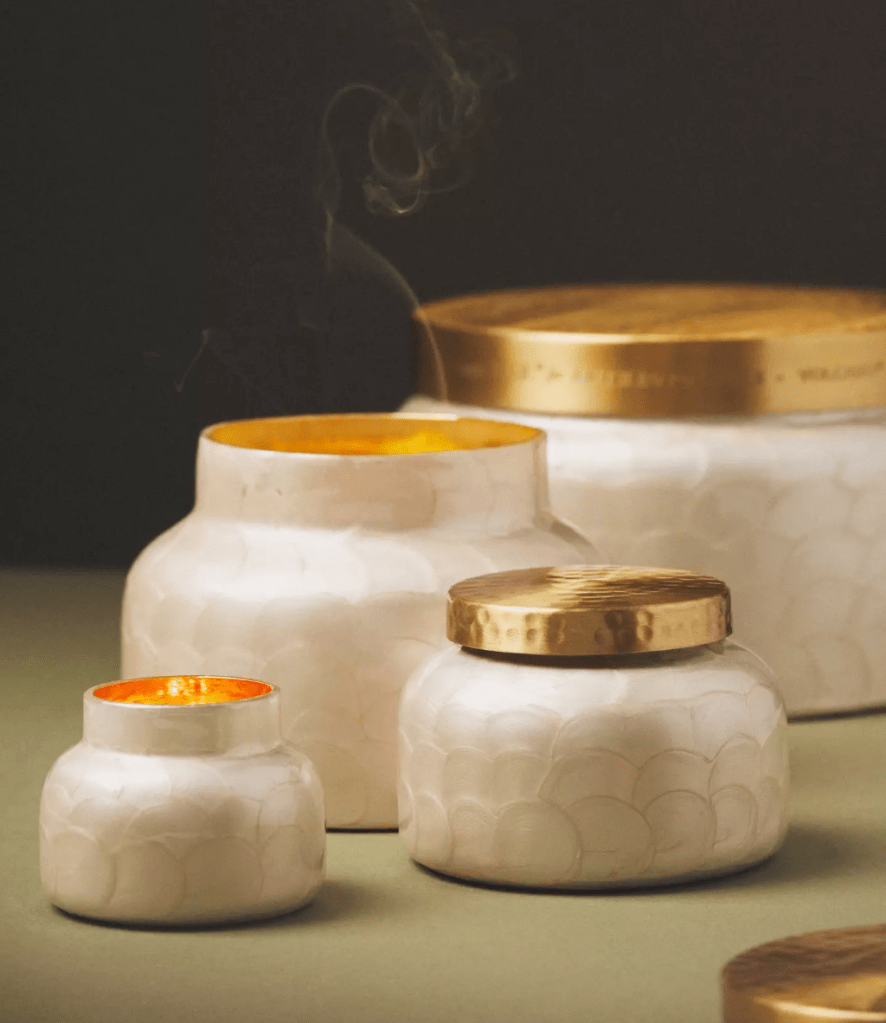 Capri Blue Volcano candle from Anthropologie