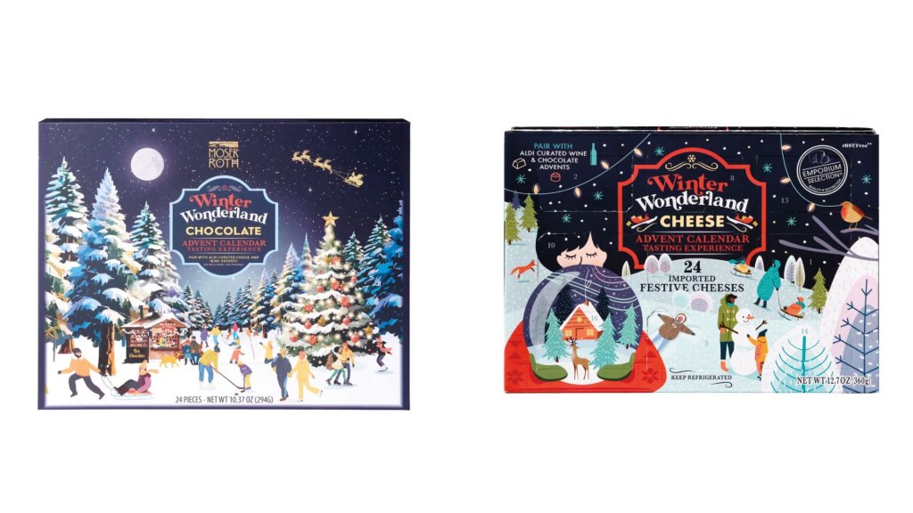 Chocolate and Cheese Advent Calendars