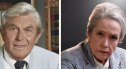 Left: Andy Griffith as Matlock; Right: Kathy Bates as Matlock