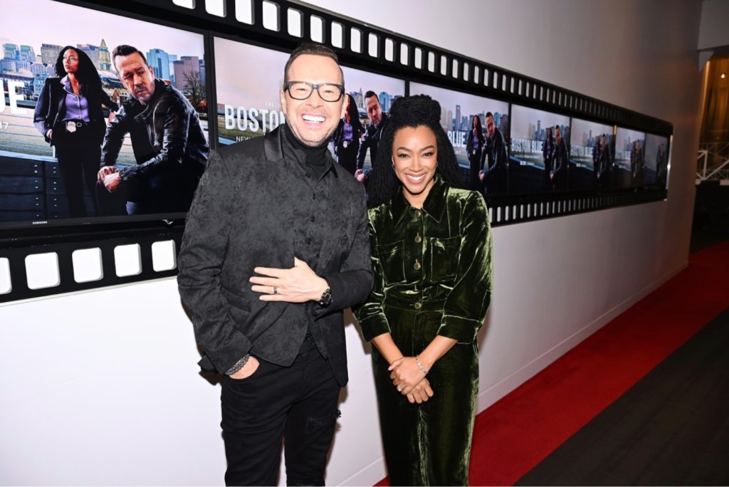 Donnie Wahlberg and Sonequa Martin-Green