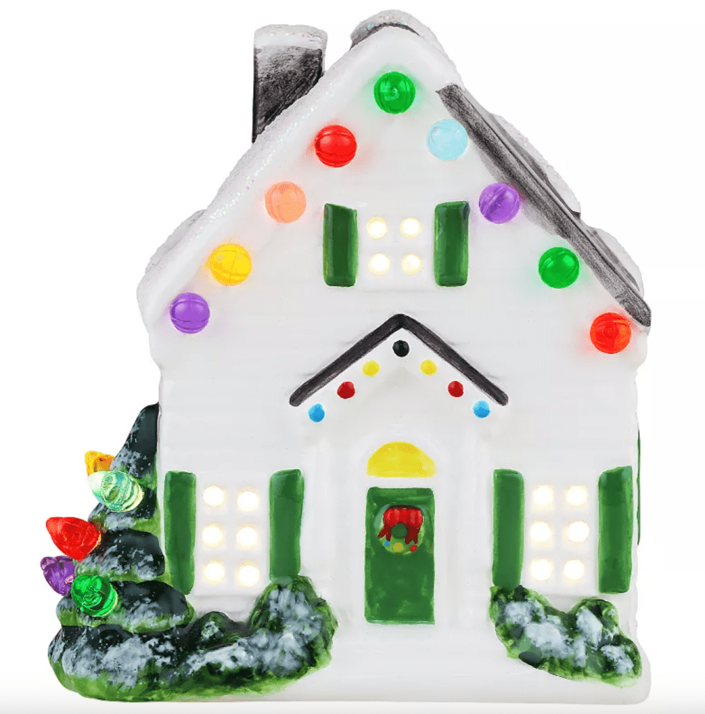 Mr Christmas LED Nostalgic Village House Table Decor