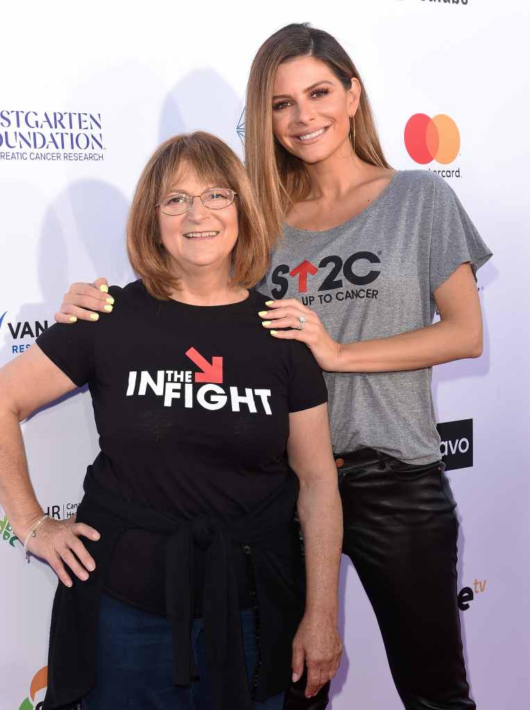 Maria Menounos and her mom Litsa Menounos 