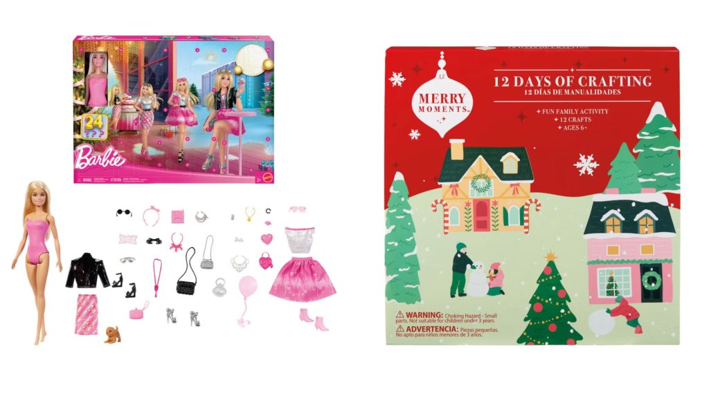Barbie and Crafting Advent Calendars