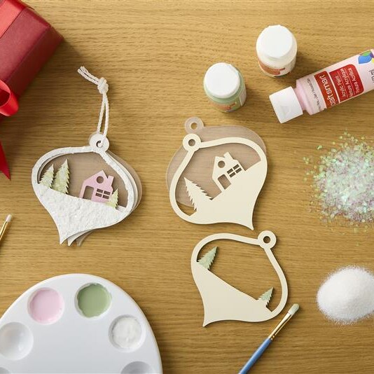 Ornaments to paint