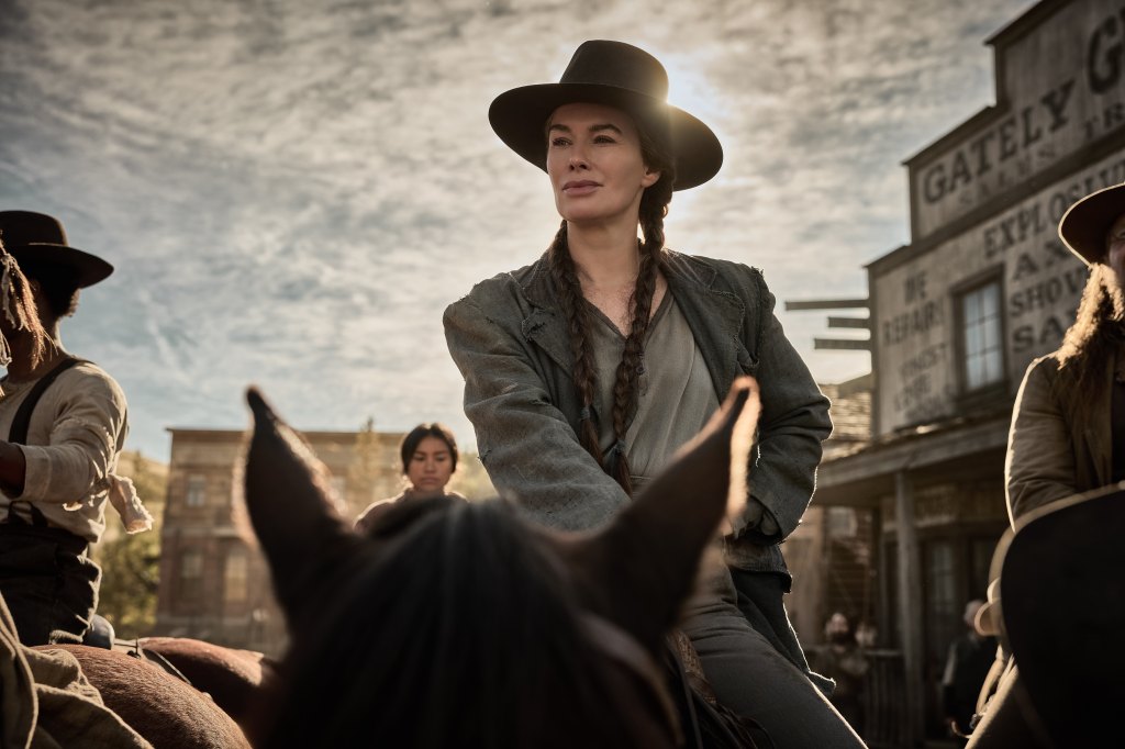 Lena Headey as Fiona Nolan in The Abandons, 2025