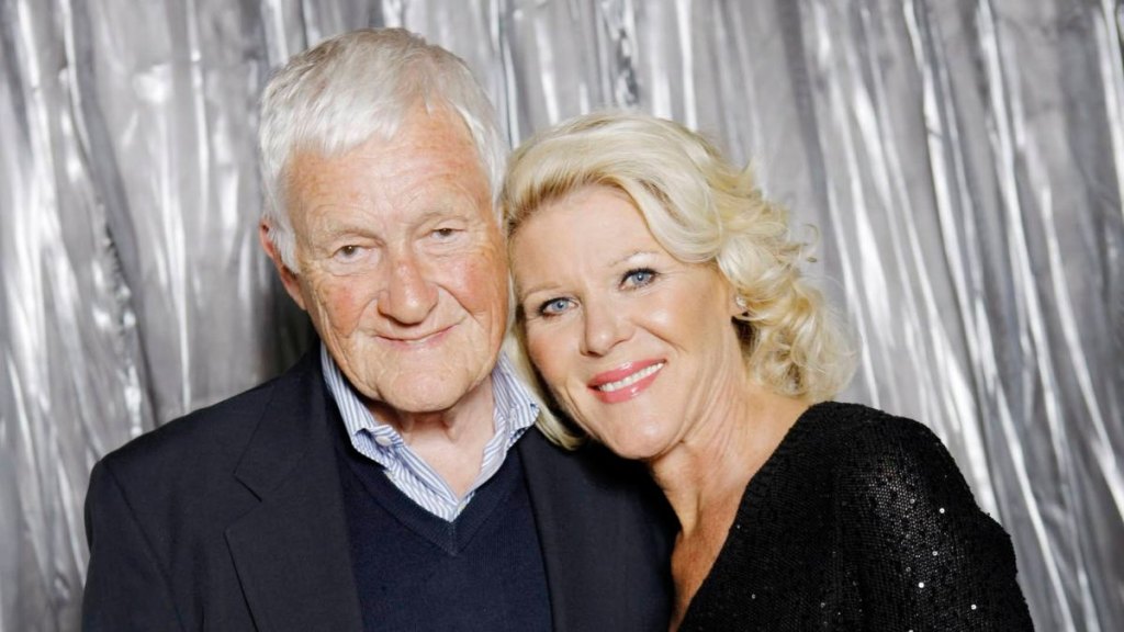 Alley Mills with late husband Orson Bean in 2012 - GH Bold Beautiful