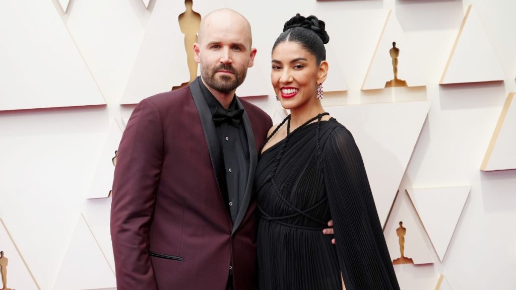 Brad Hoss and Stephanie Beatriz in 2022