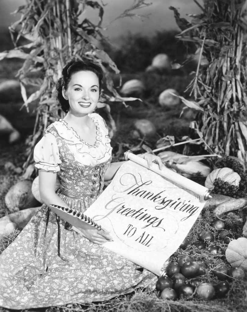 Ann Blyth Thanksgiving