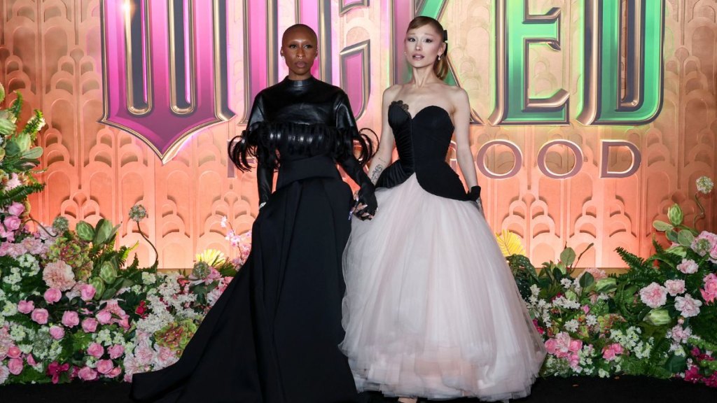 Cynthia Erivo and Ariana Grande in 2025
