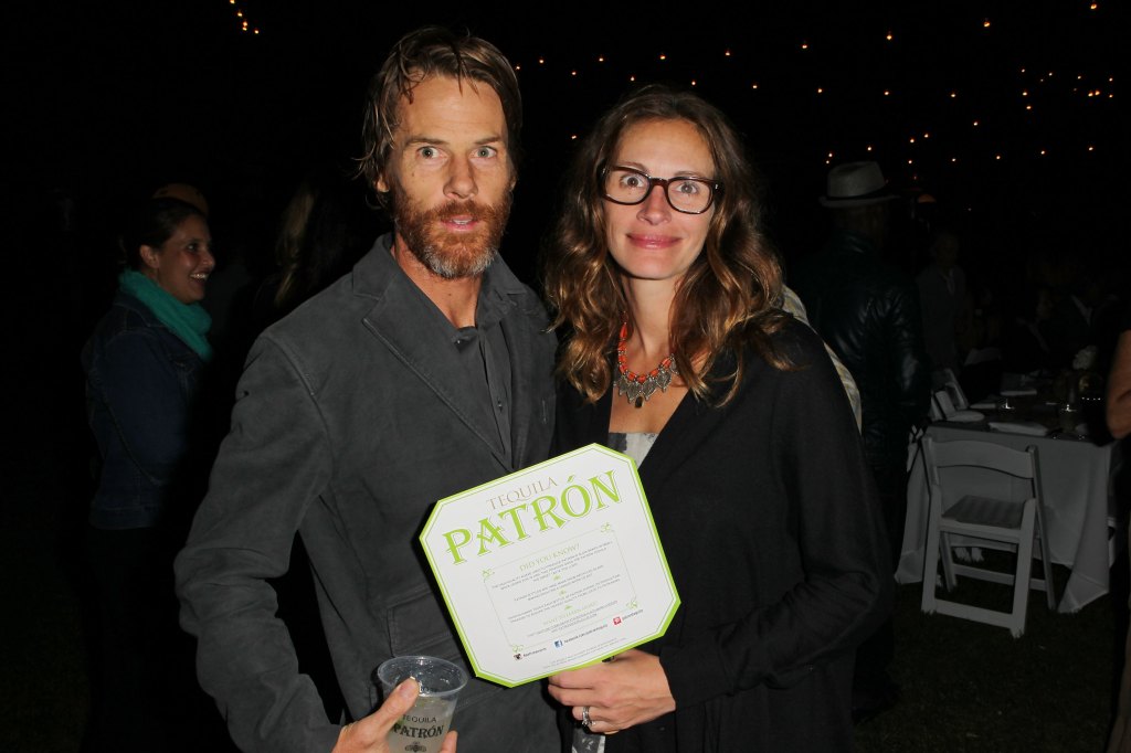 Julia Roberts and Danny Moder, 2013