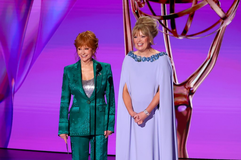 Reba McEntire and Melissa Peterman, 2024