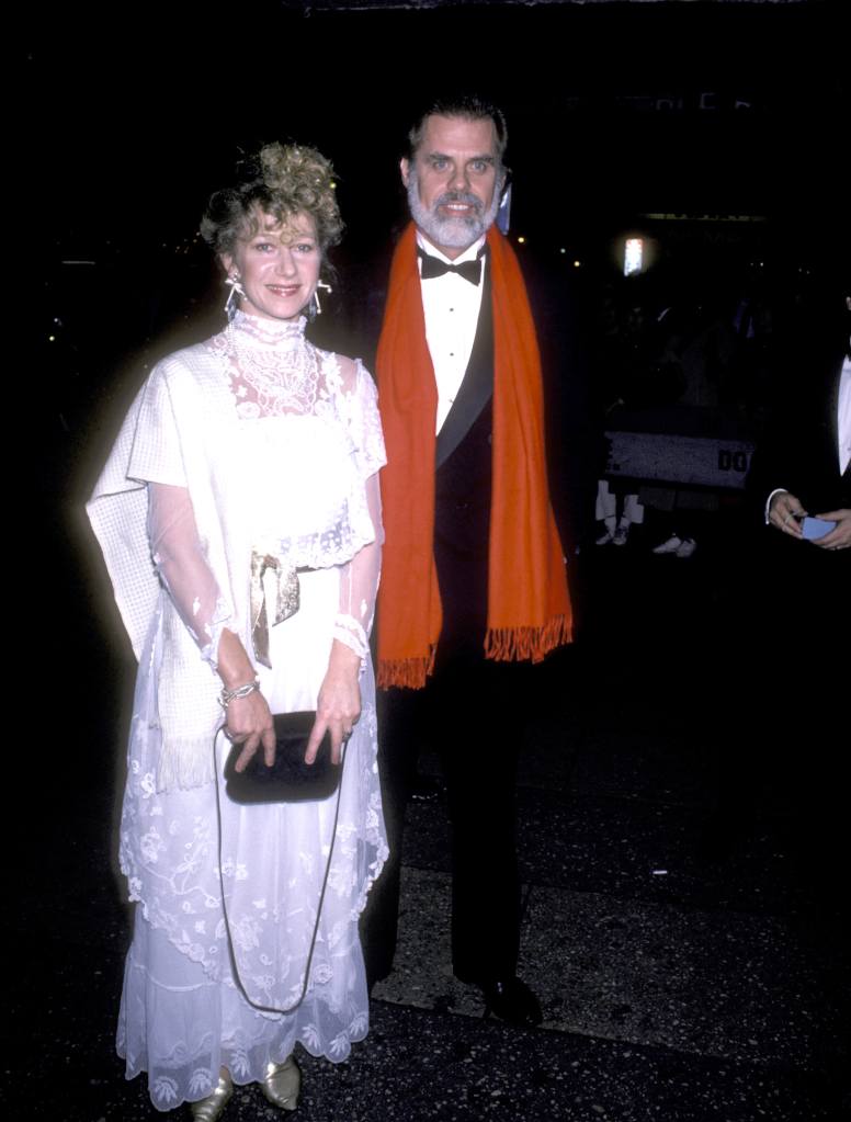 Helen Mirren and Taylor Hackford in 1985