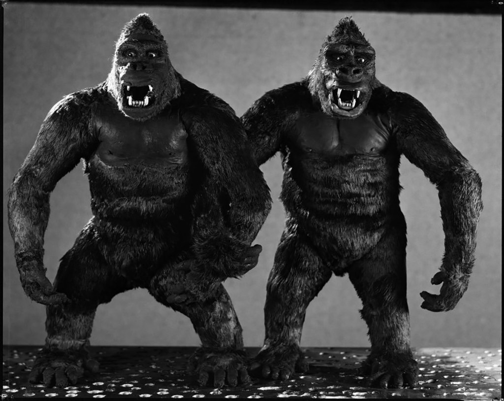 King Kong models used for the film's stop motion effects