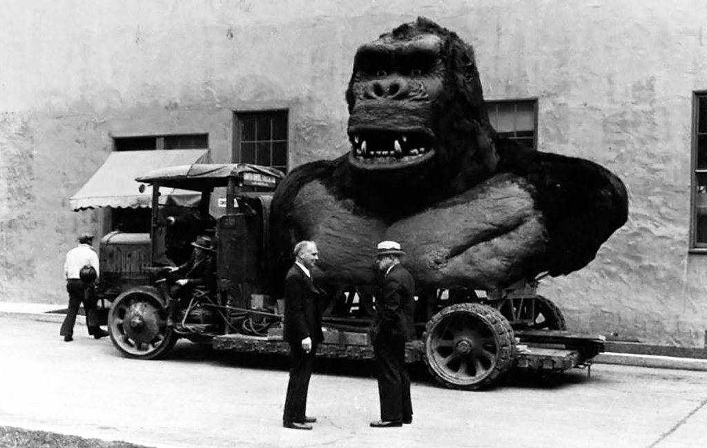 This large section of Kong was created for certain scenes.