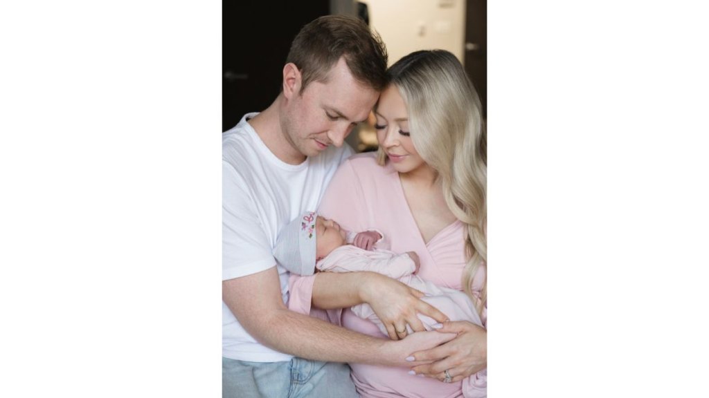 Kay and Tay with baby Sutton