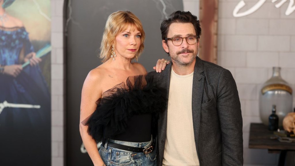 Mary Elizabeth Ellis Charlie Day in 2025