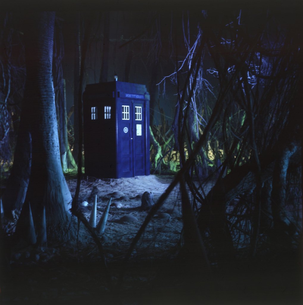 The TARDIS in 1965's Dr. Who and the Daleks