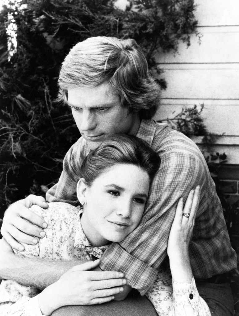 Melissa Gilbert and Dean Butler in 'Little House on the Prairie'