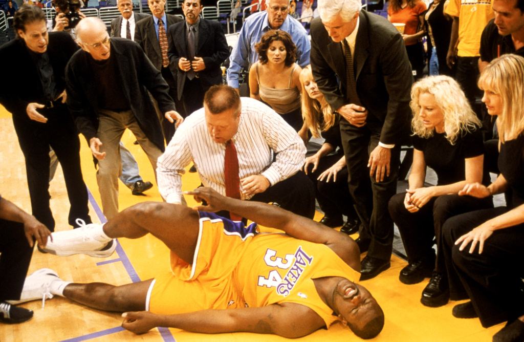 Richard Lewis, Larry David, Shaquille O'Neal, 2001