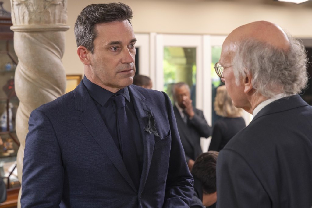 Jon Hamm, Larry David, Curb Your Enthusiasm, 2021