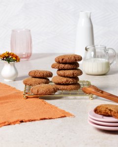 Thick Molasses Spice Cookies
