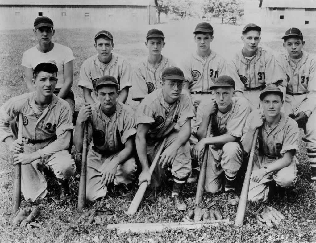 James Dean's baseball team