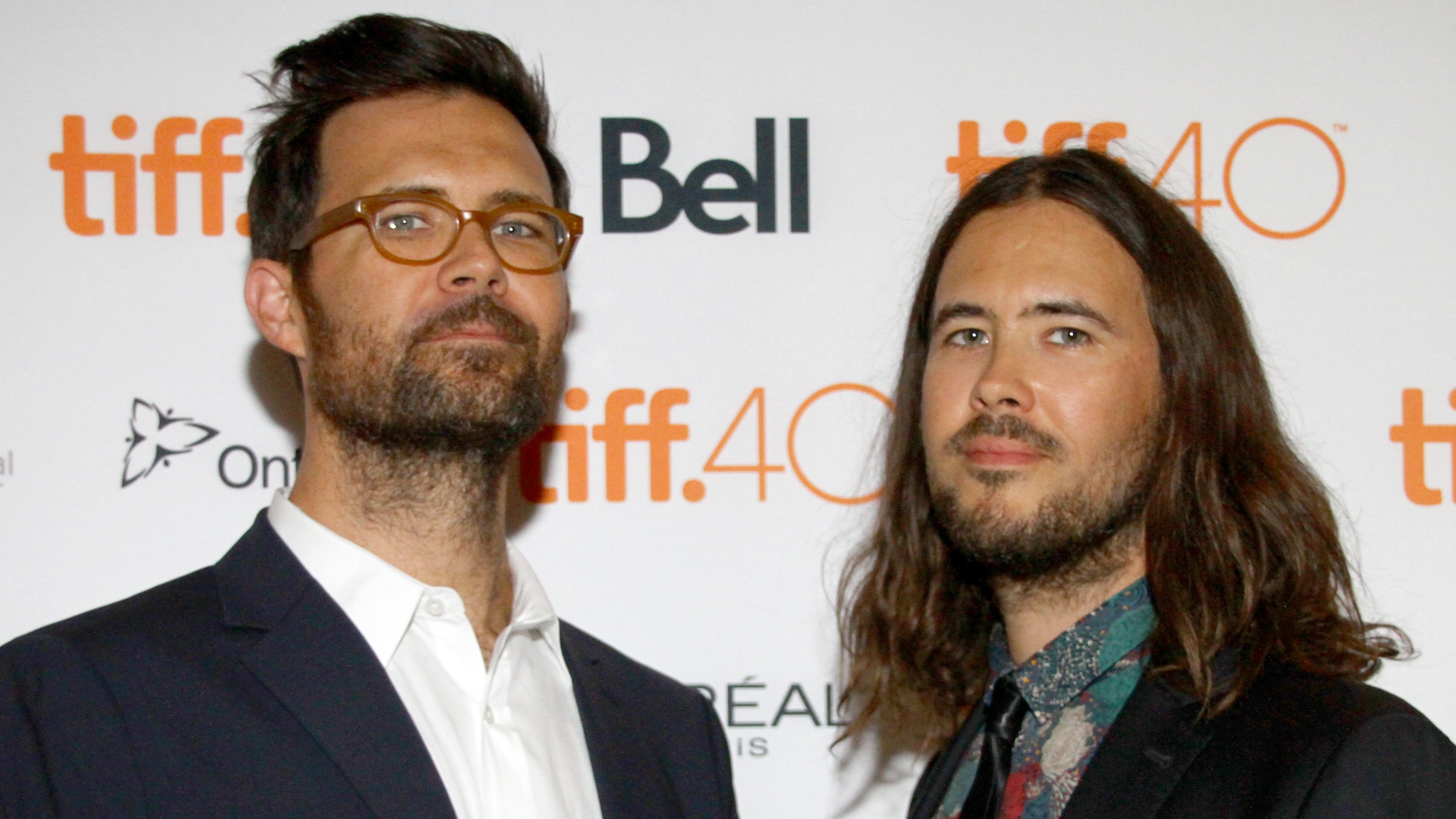 Osgood and Elvis Perkins in 2015