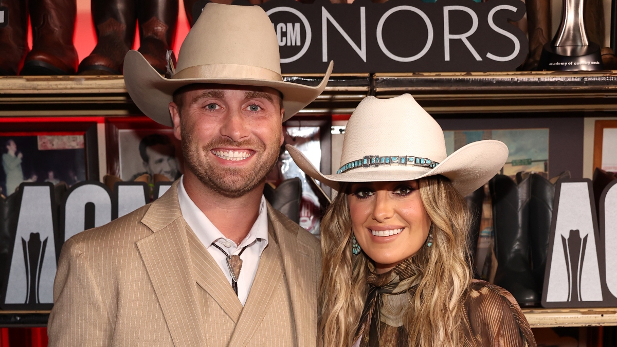 Lainey Wilson and Devlin "Duck" Hodges, 2024